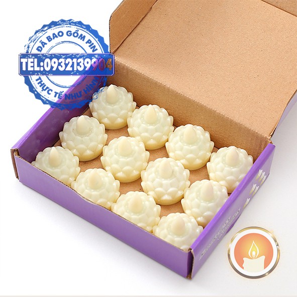 Đèn hoa sen thả nước điện tử