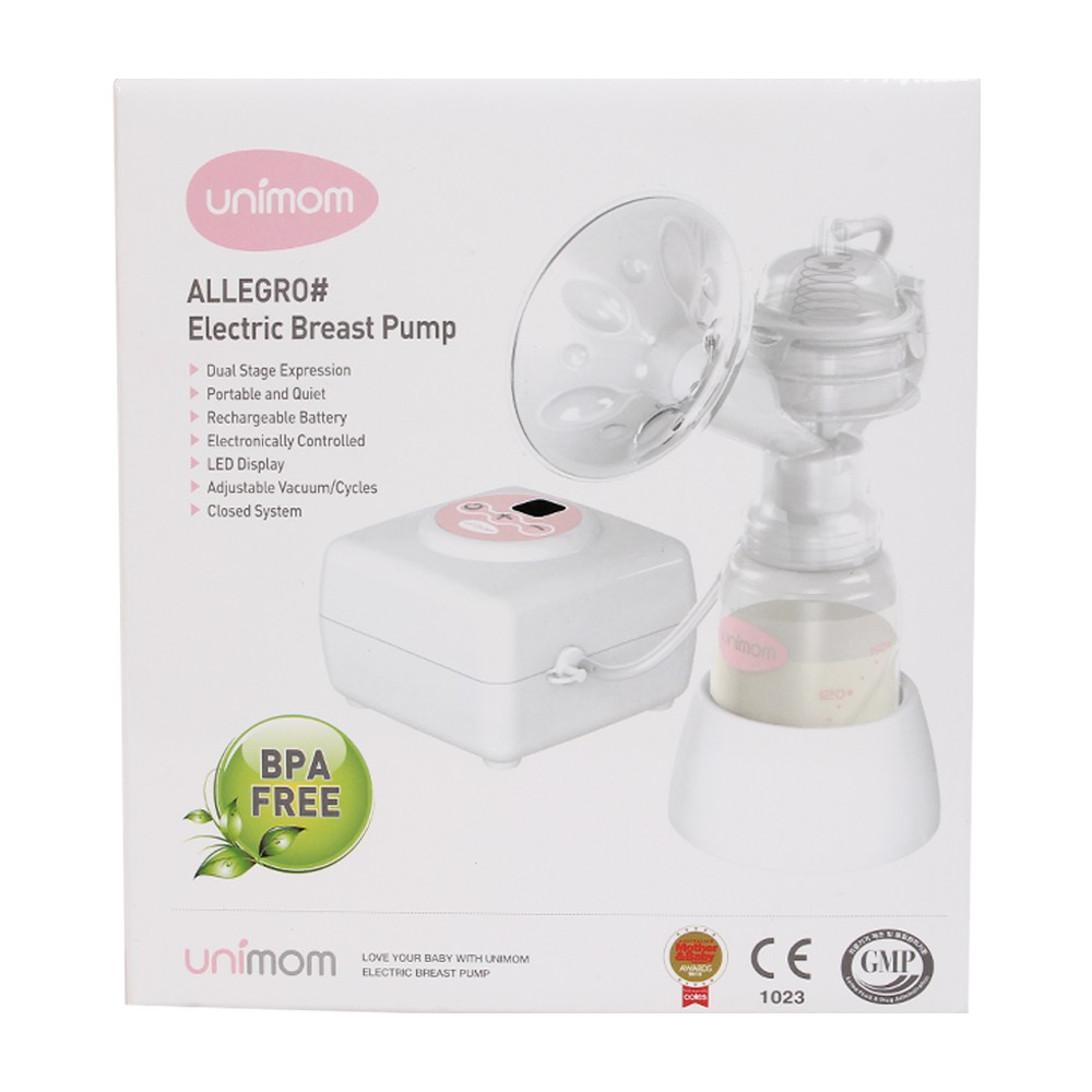 Máy hút sữa điện đơn Allegro# Unimom UM880106