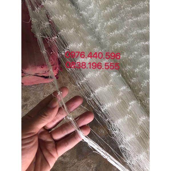 Lưới Dù 3 Màn Cao 2m Dài 60m 8,10,12,16cm Lưới Chìm