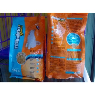 Thức ăn hạt cho mèo Minino Yum gói 350g