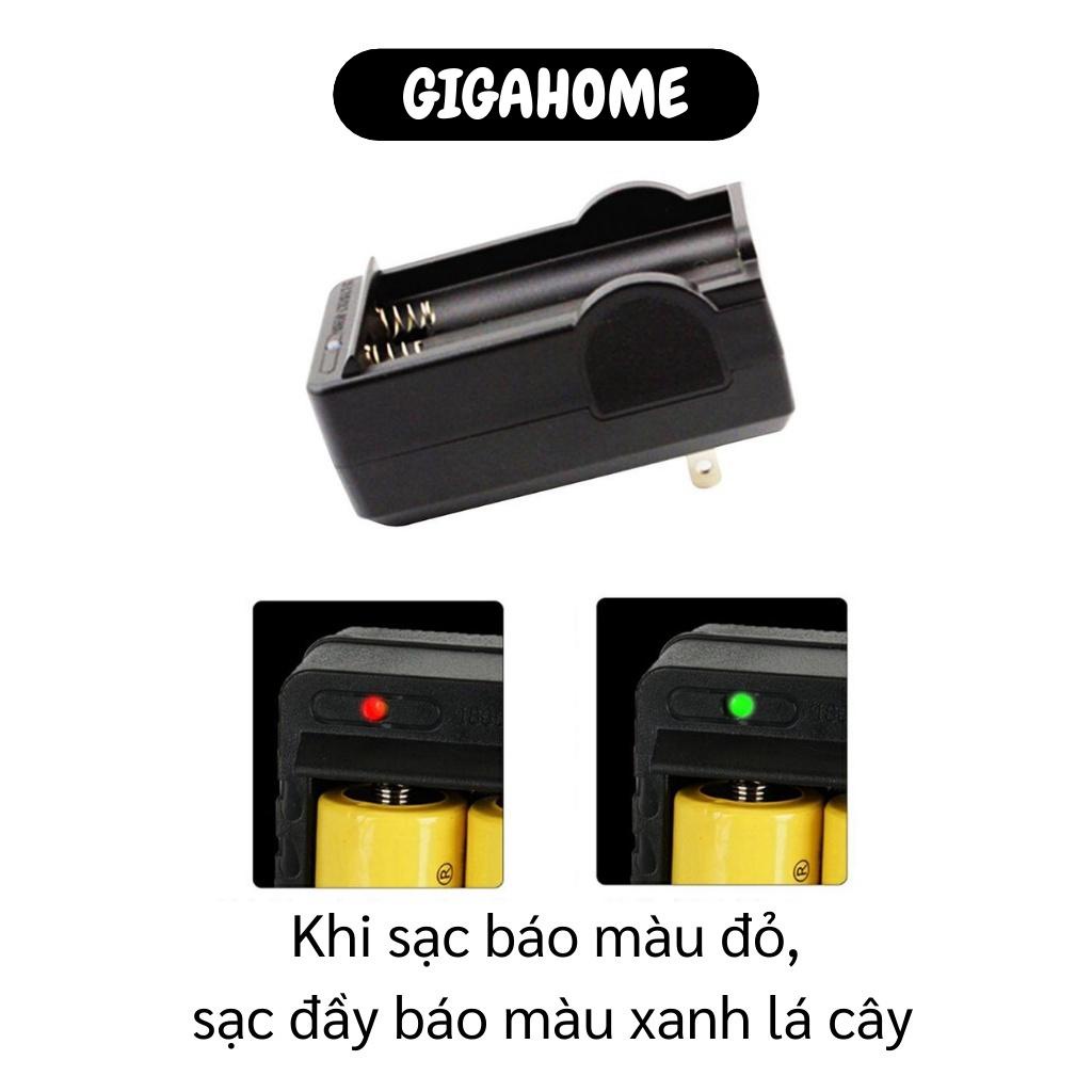 Bộ Sạc Pin Đôi 1.2V/3.V/3.7V GIGAHOME Tự Động Ngắt Khi Sạc Đầy 6618