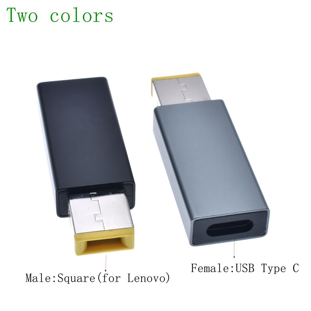 Set 22 cái đầu cắm chuyển đổi 100W PD giả cắm USB type C sang cổng cắm đa năng cho sạc laptop Lenovo Asus Notebook