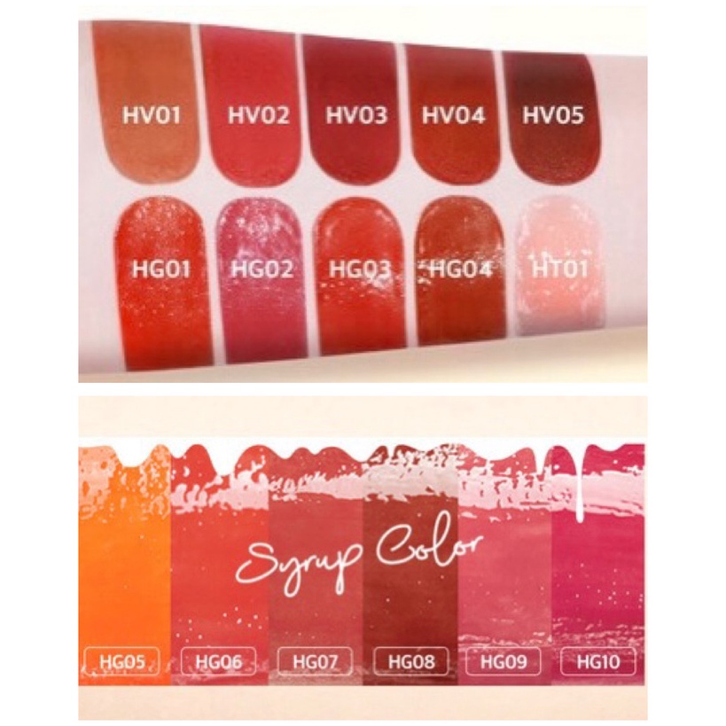 Son Half n Half Water Glow #HG & Water Velvet #HV & Tangle Glow #HT