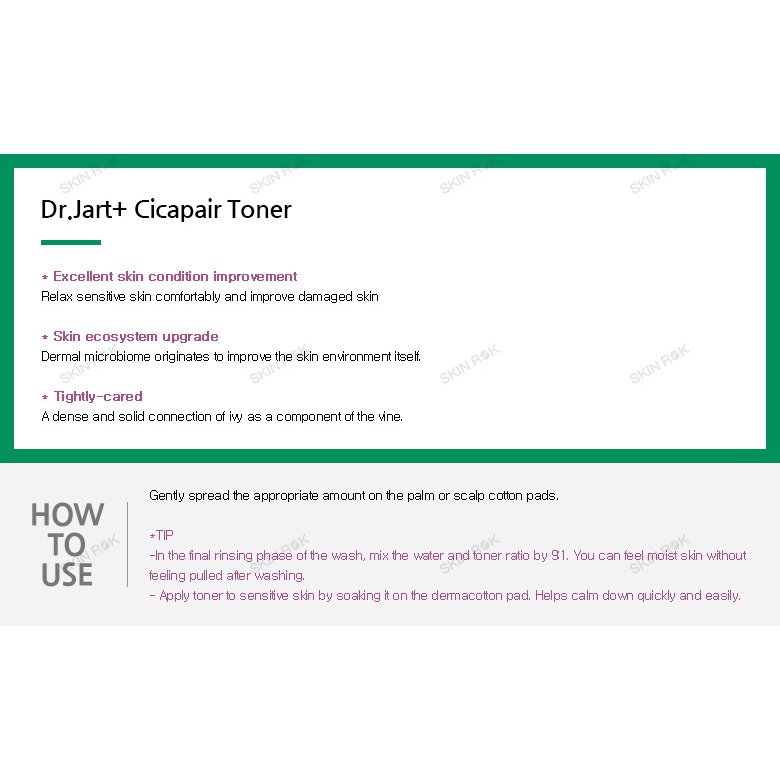 Nước hoa hồng DR.Jart+ Cicapair 150ml