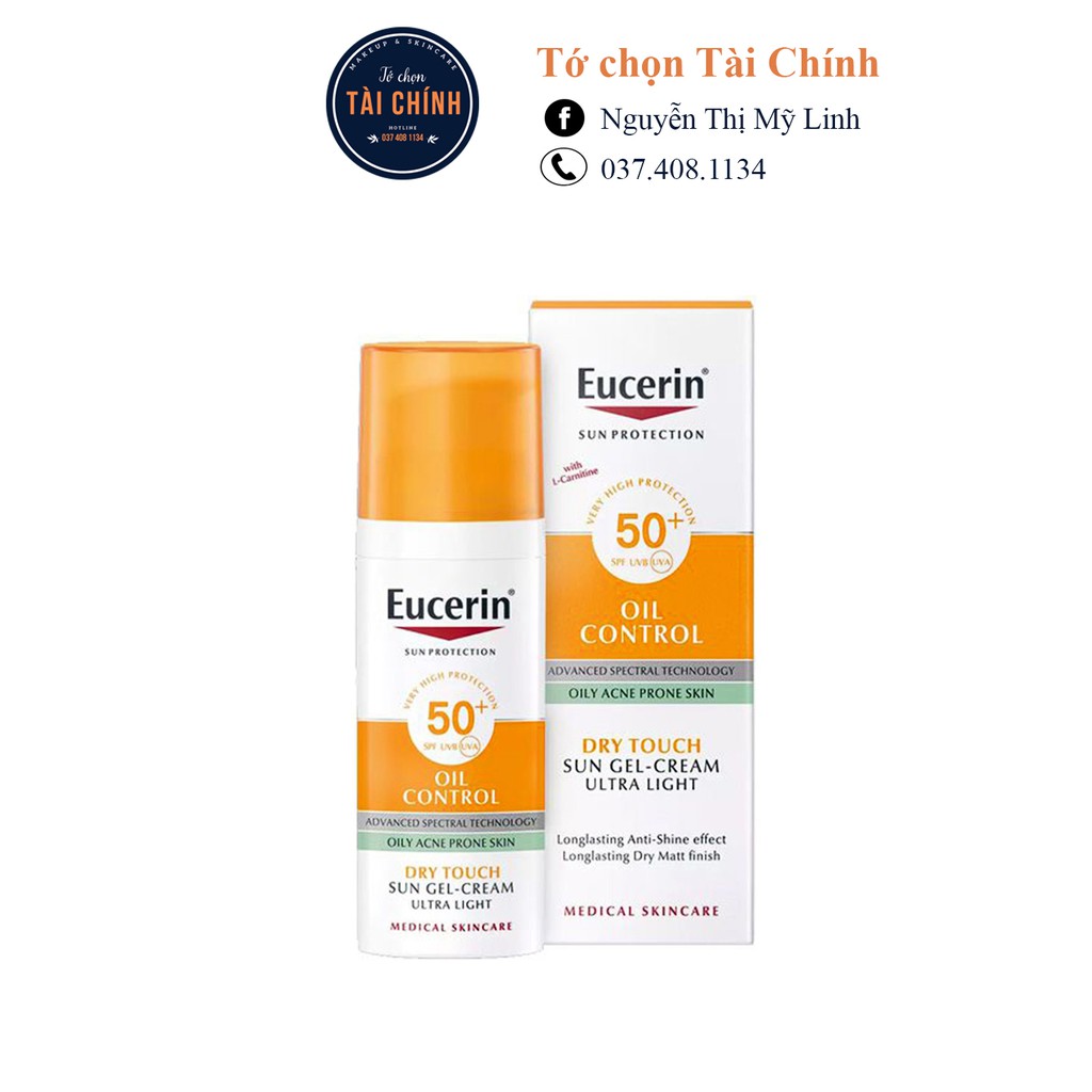 Kem Chống Nắng Eucerin Oil Control Dry Touch 50ml | BigBuy360 - bigbuy360.vn