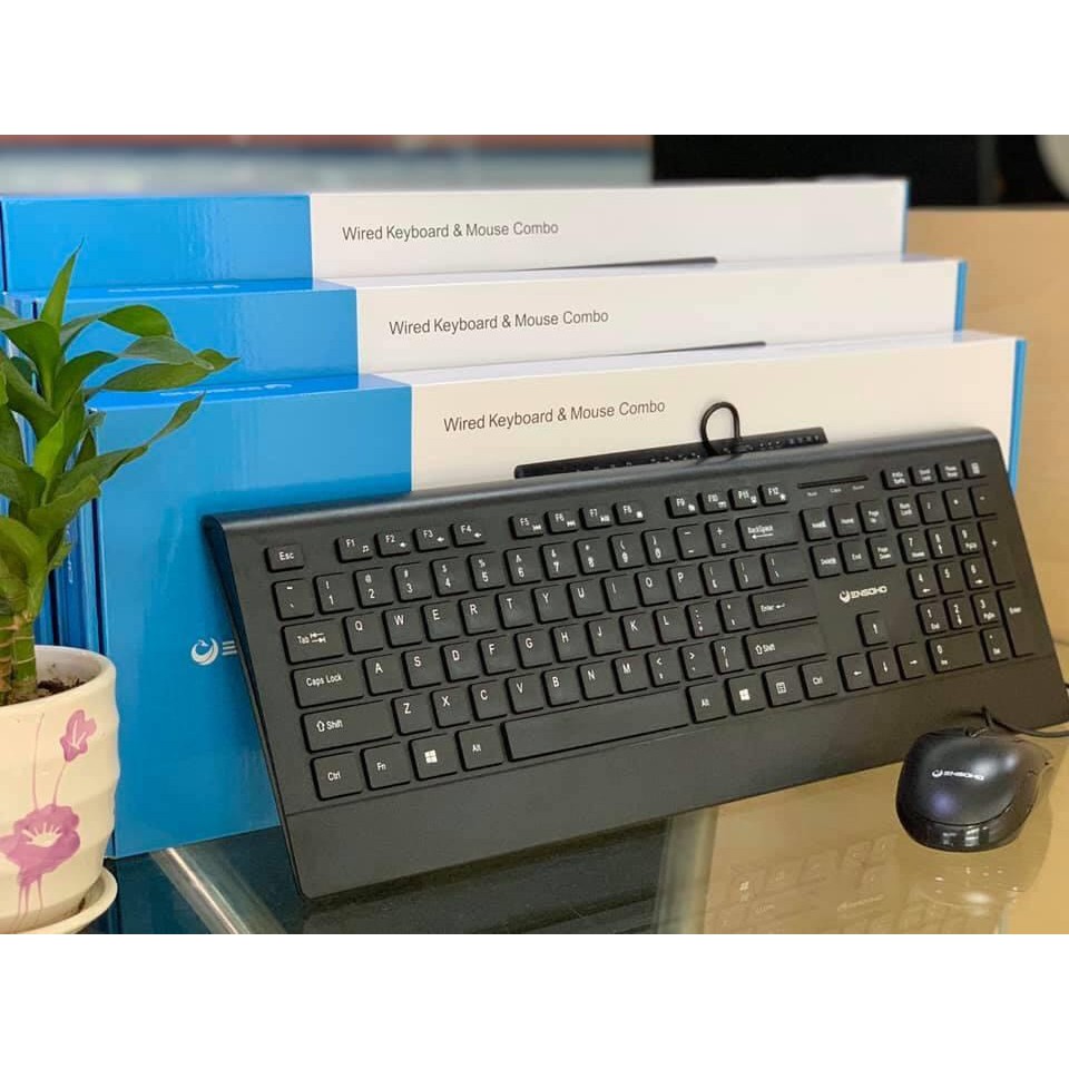 Bộ chuột + Phím Ensoho -E-109CB- Hàng Chính Hãng | BigBuy360 - bigbuy360.vn