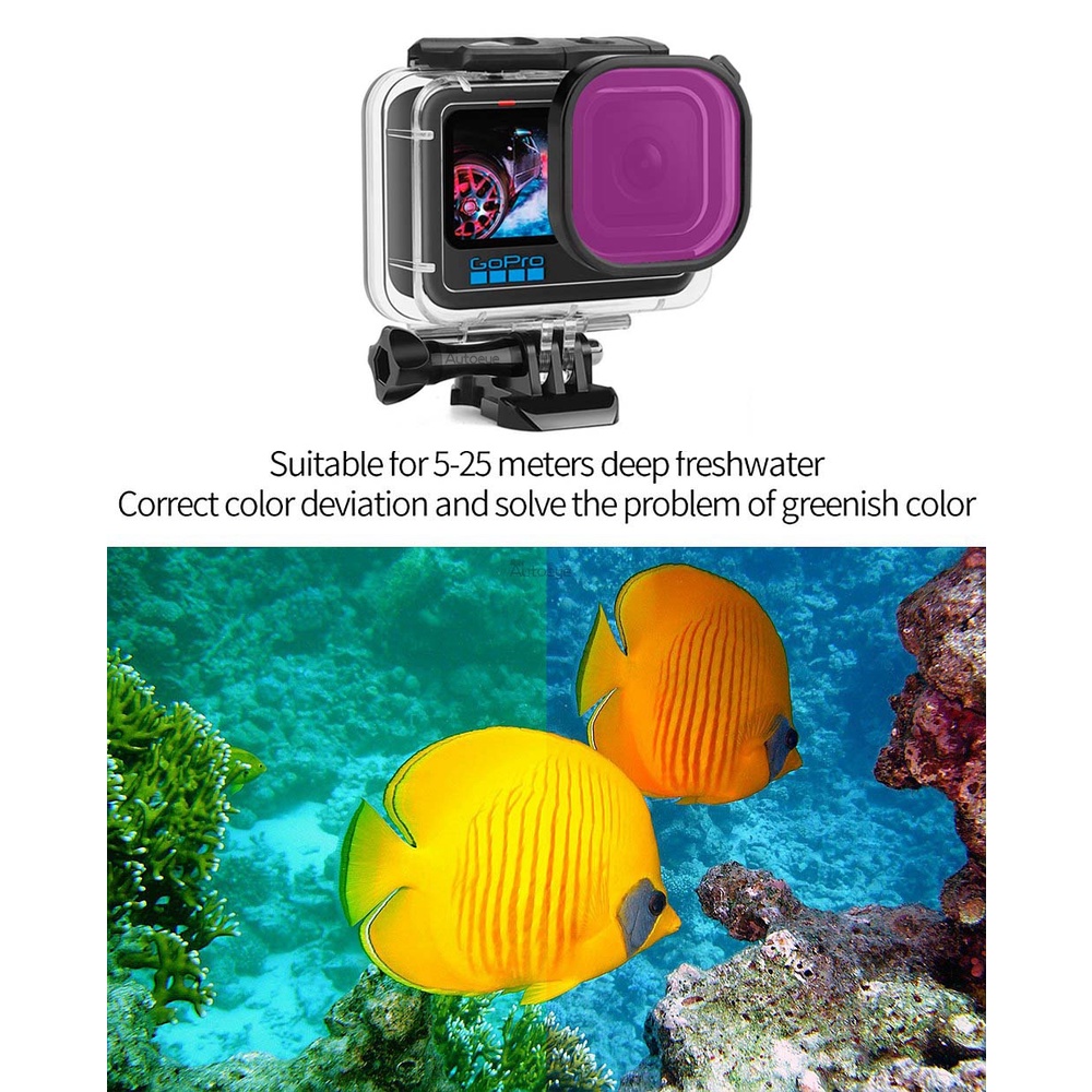 Vỏ Bảo Vệ Chống Thấm Nước 60m Cho gopro hero 12 11 10 9
