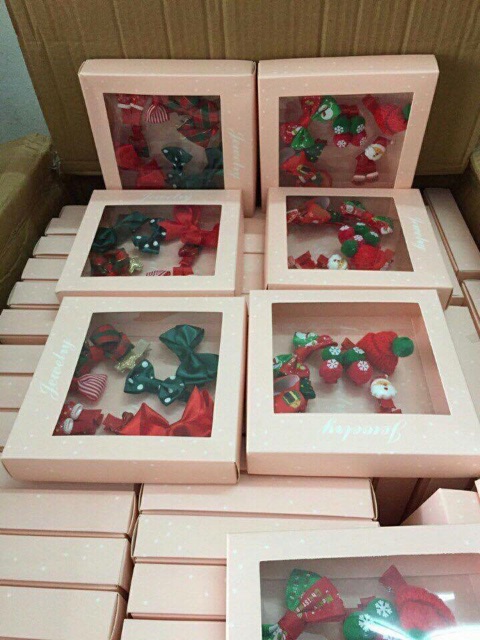 Set cặp tóc Noel