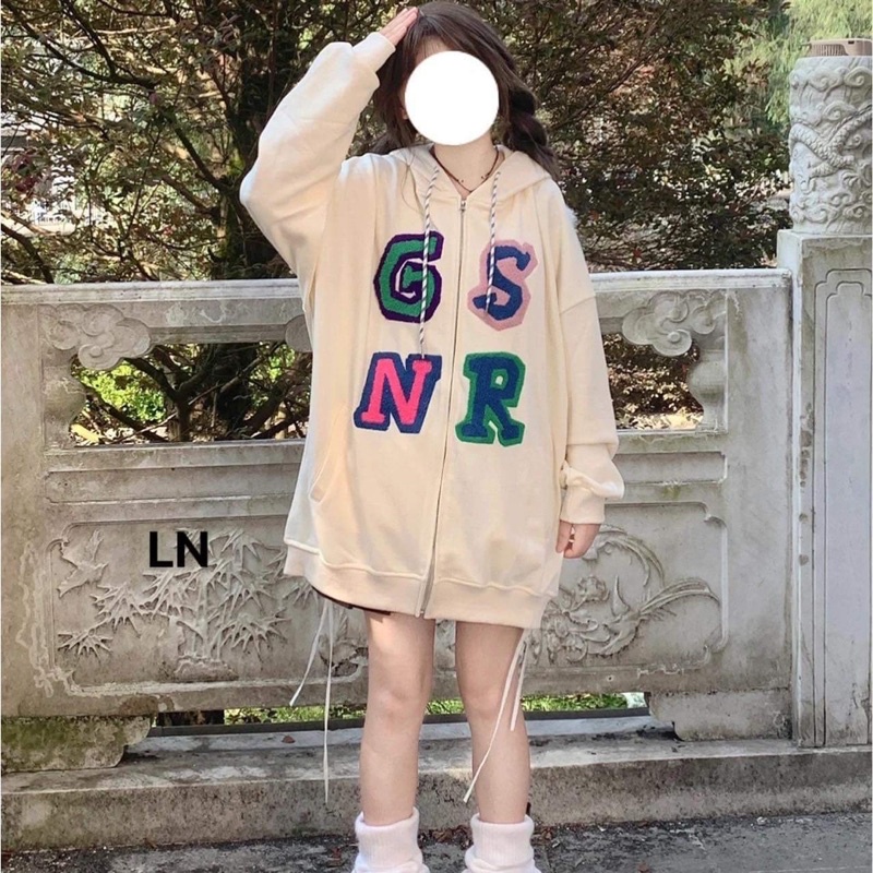 Áo khoác nỉ GSNR mũ 2 lớp TH6