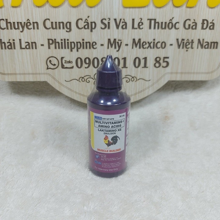 MULTIVITAMIN - AMINO ACIDS (thuốc bổ cho gà cao cấp philippine) - COMBO 1 LỌ / 30ML