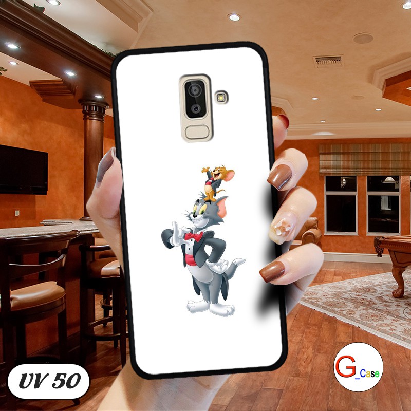 Ốp điện thoại Samsung Galaxy J8 - lưng nhám viền dẻo | BigBuy360 - bigbuy360.vn