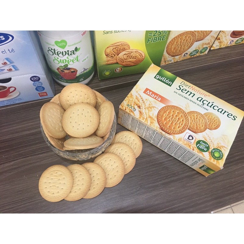 Bánh Quy GULLON Maria Ăn Kiêng Không Đường 400g