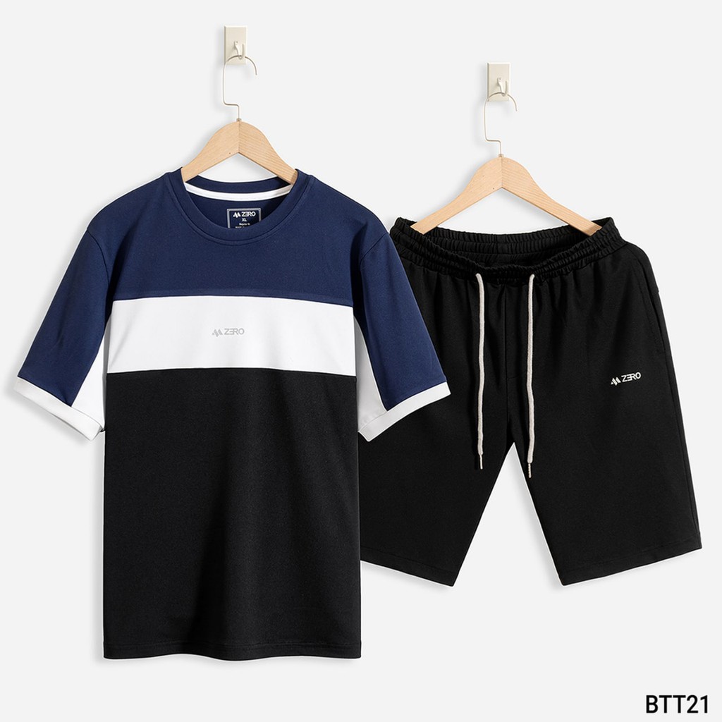 Bộ Mặc Nhà Thể Thao Nam Phối Màu ZERO | BigBuy360 - bigbuy360.vn