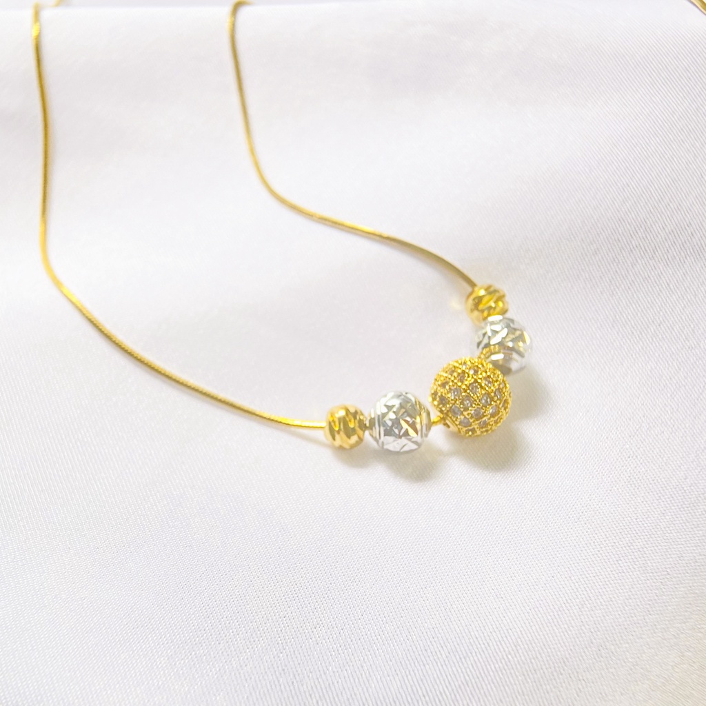 Dây chuyền ANTA Jewelry ATJ5020 liền mặt bi quả cầu mix rất đẹp