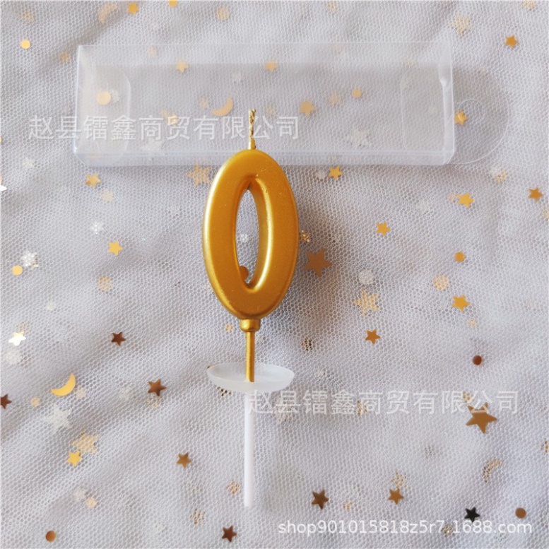 Phụ kiện bánh sinh nhật  nến số nhũ đẹp rẻ nhất