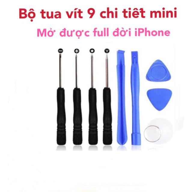 Bộ tua vít tháo lắp iPhone 9 chi tiết mini nhỏ gọn, mở full dòng iPhone