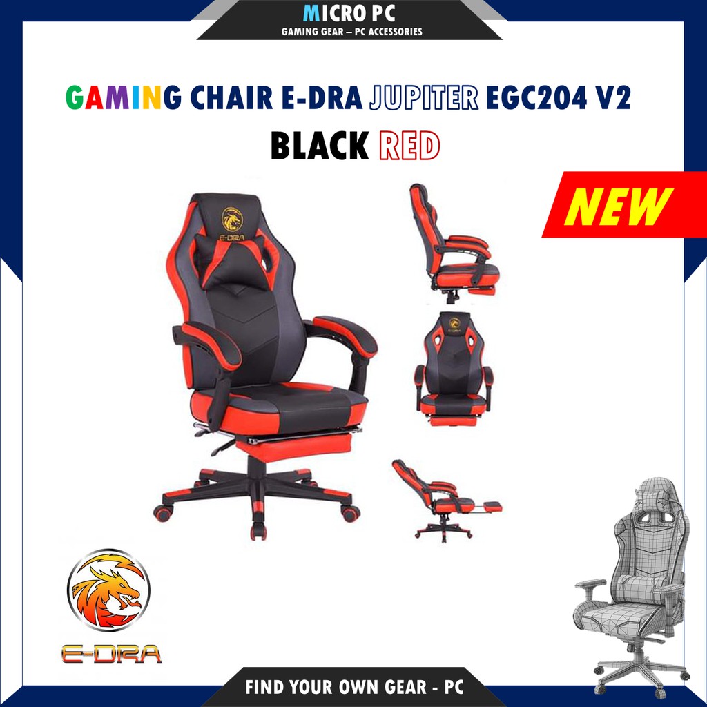 Ghế Gaming🎮FREESHIP🎮 E-DRA JUPITER M EGC204 V2 2021 - Hàng chính hãng BH 12 tháng