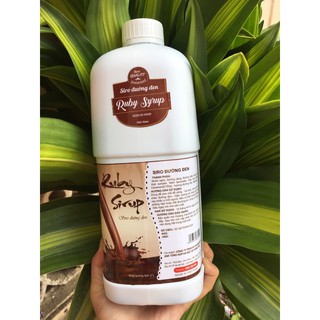 SIRO ĐƯỜNG ĐEN RUBY BROWN SUGAR SYRUP CAN 2L