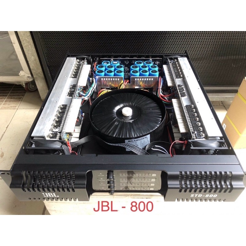 Cục đẩy công suất Kenwood 4 kênh 4.1200L PC - Hàng nhập khẩu nguyên con, 80 sò đại, tăng phô xuyến - Gia Khang Shop