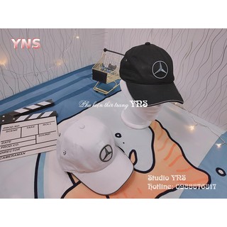 🍭Nón kết nam nữ/ mũ lưỡi trai tem xe mercedes thời trang🍭