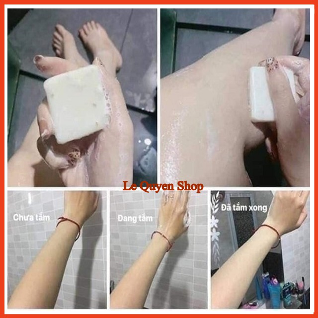 Xà Phòng Tắm Cám Gạo Dưỡng Trắng Da Jam Rice Milk Soap Thái Lan 65gr
