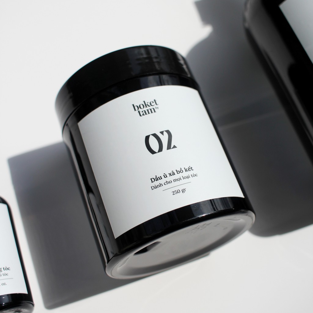 Dầu ủ xả bồ kết hoa nhài Handmade 250gr