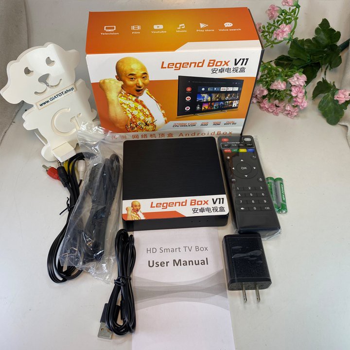 Đầu androi TV ram 2G Legend Box V11 biến tivi thường thành smart tivi