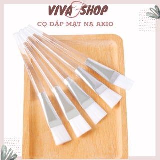 Cọ đắp mặt nạ / cọ quét mặt nạ akio cáng trong lông trắng mịn