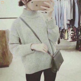 Áo len nữ cổ 3p tay lật cực hot