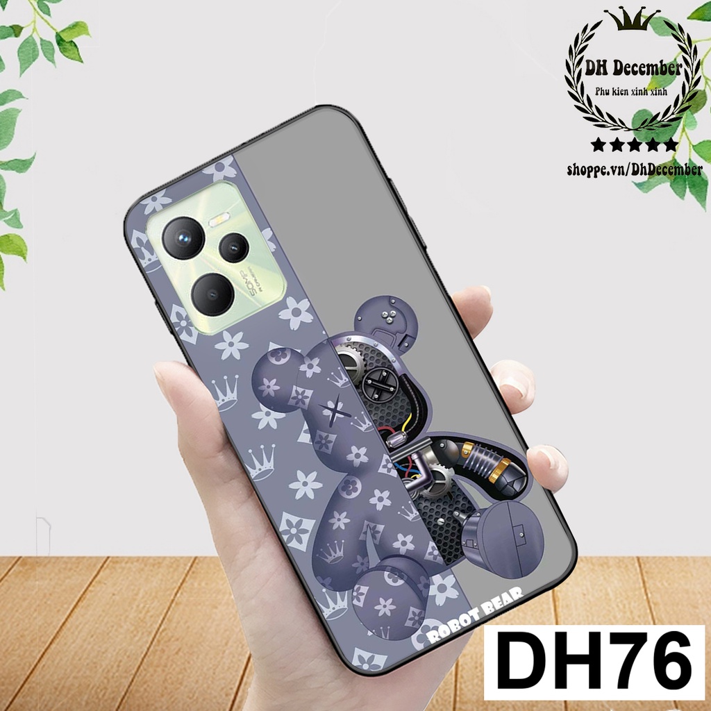 Ốp lưng Realme C35 in hình 3D lucky, gấu Brick xinh xắn - KHÔNG NÊN BỎ LỠ