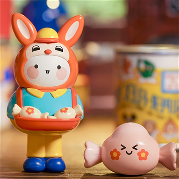 ★Hgtoys★  Búp Bê POPMART Bobo and Coco ZAKKA Series Vintage Có Hộp Quà Tặng Trang Trí Thời Thượng