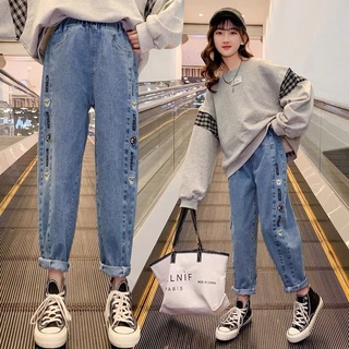 Quần bò dáng baggy cho bé gái 25-36kg