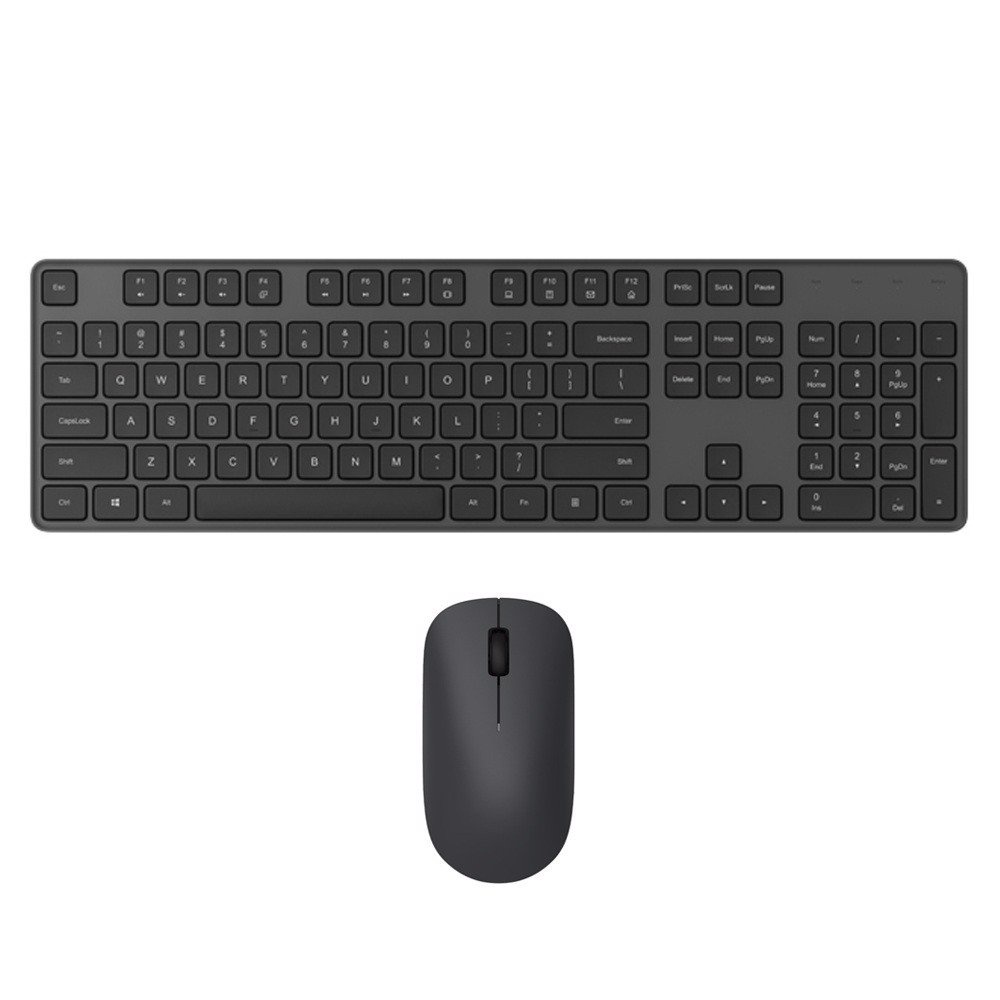 Bộ bàn phím kèm chuột máy tính bluetooth Xiaomi Mijia 2.4Ghz - bộ phím chuột không dây 1000DP dành cho laptop pc