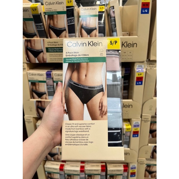 [Bill Costco] Set 4 quần lót Calvin Klein