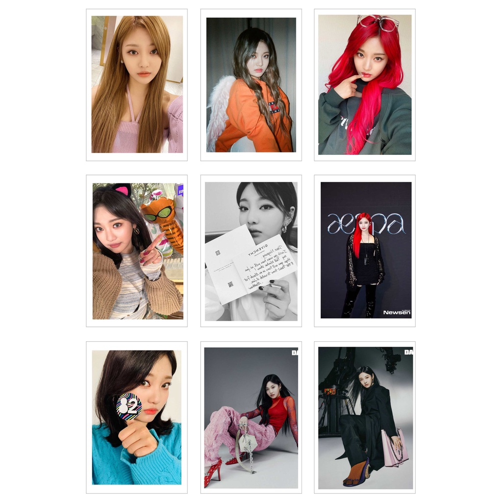 [Ép Lụa] Lomo Card 36 Ảnh AESPA - NING NING