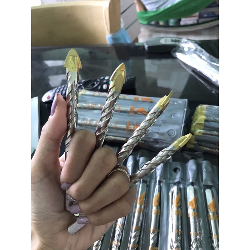 Mũi khoan pháp đa năng khoan bê tông, đá hoa cương, gạch men, bóng kiếng cực XỊN