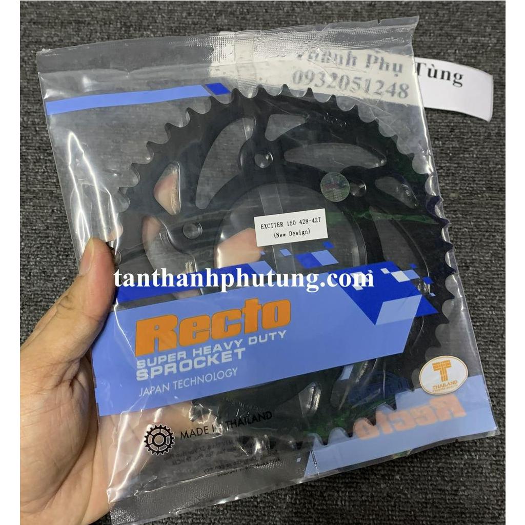 Đĩa RECTO chĩnh hãng Exciter 150, Mxking: 40T, 41T, 42T