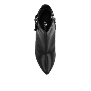 Giày boot cổ thấp đính khóa Senta Z27