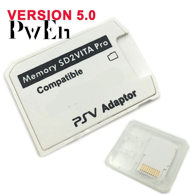 V5.0 SD2VITA PSVSD Pro Adapter for PS Vita Henkaku 3.60 Micro SD Memory Card