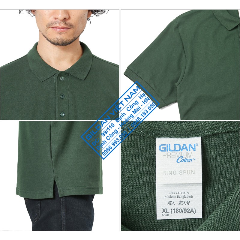 Áo POLO Gildan - Made in Bangladesh