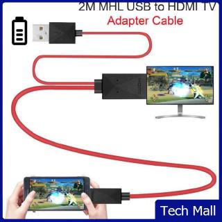 Micro USB to HDMI 1080P HD TV Cable Adapter for Android Samsung Phones 11PIN