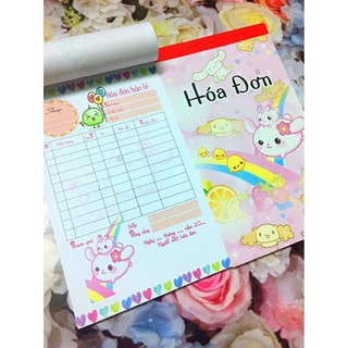 ComBo 3 Hóa đơn A5 và 3 phiếu Ship