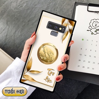 Ốp lưng kính 3D 12 con giáp - Samsung galaxy Note 9