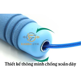 [ Freeship ] Dây nhảy cáp W-Power (Đặc biệt màu đen cao cấp)