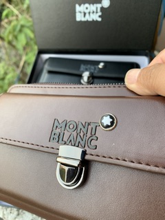 Ví cầm tay Montblanc fullbox 04