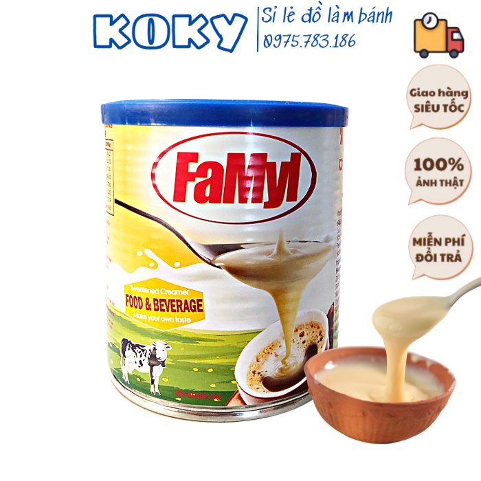 Sữa đặc FAMYL Lon 1kg - Nhập khẩu Malaysia