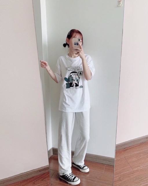 Quần kaki nam nữ có dây rút ở ống | BigBuy360 - bigbuy360.vn