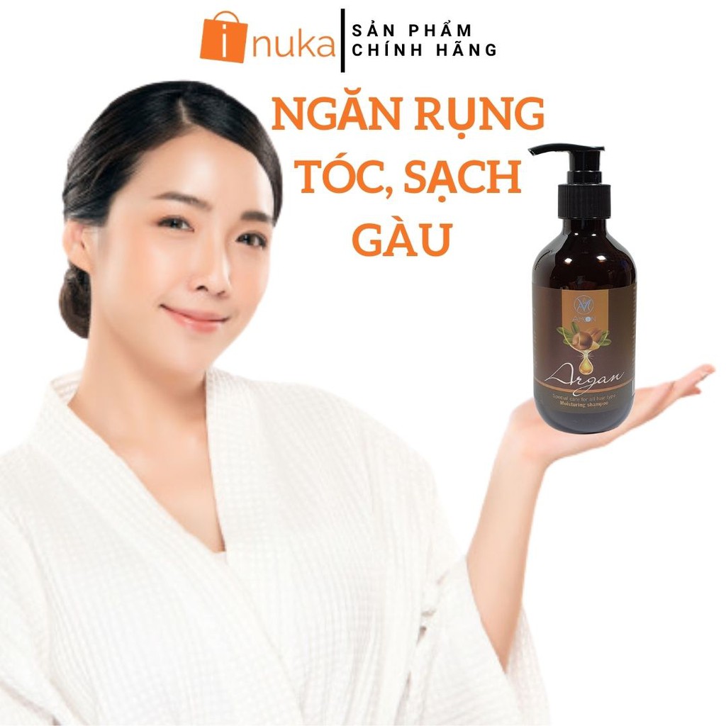 Dầu Gội Thảo Dược Ngăn Rụng Tóc, Kích Thích Mọc Tóc Nhanh Dài Amoon Hàn Quốc ( 300ml )