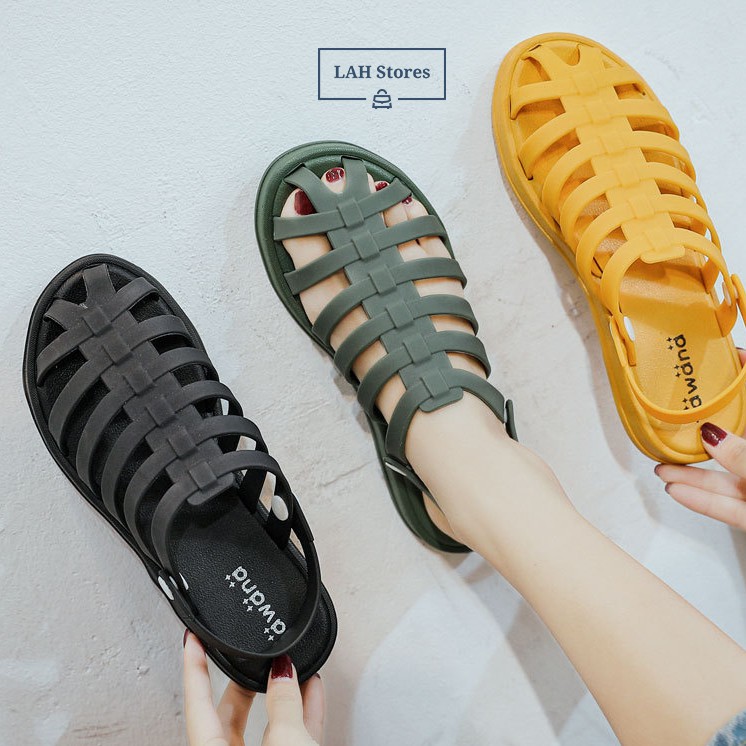 Dép sandal nam. Dép sục nam cá tính, nhựa dẻo cao cấp siêu bền, đế chống trơn trượt LAH STORES DSN01