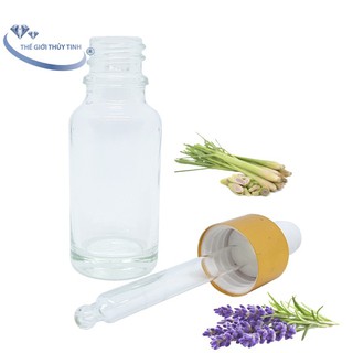 Chai Thủy Tinh Nắp Bóp Giọt 50ML